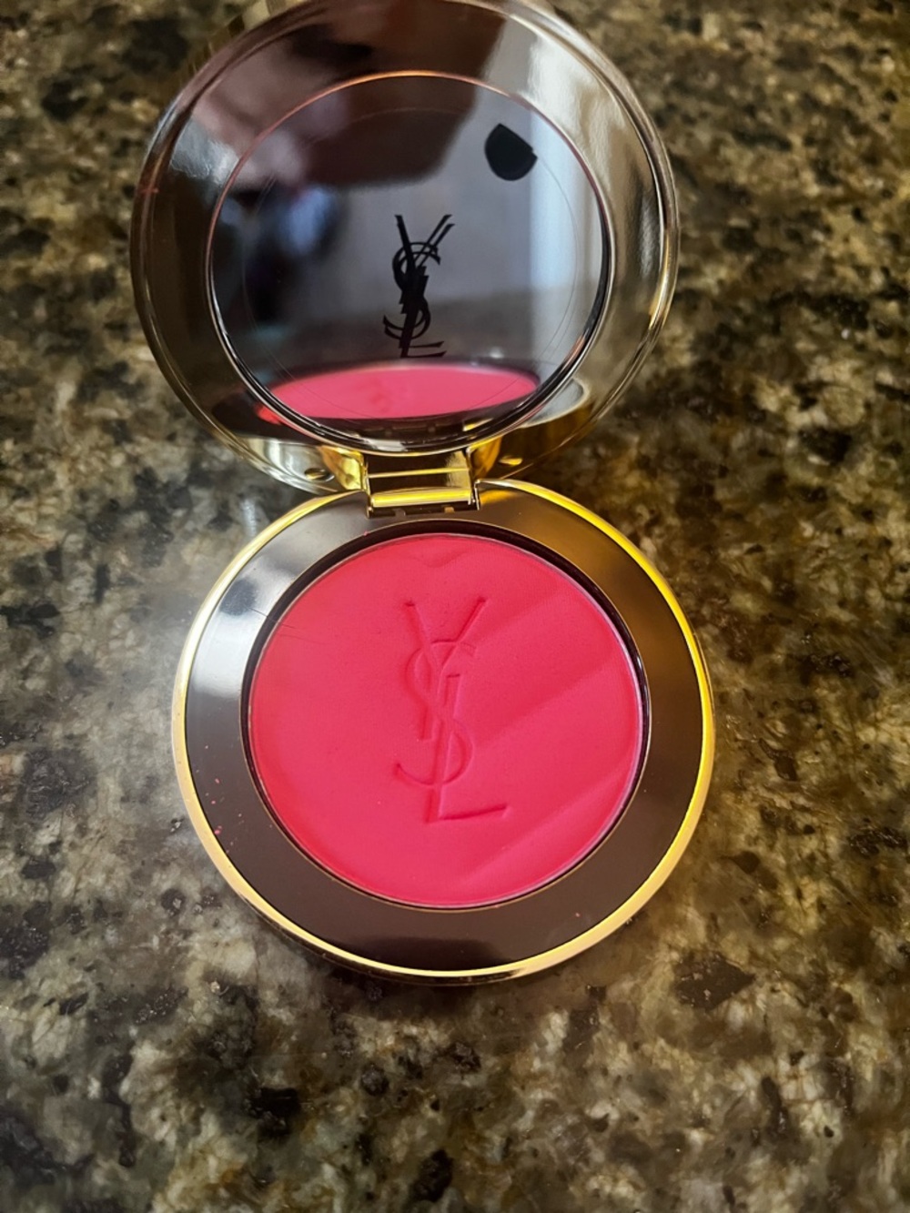 Yves Saint Laurent Cream Blush in Bright Pink
